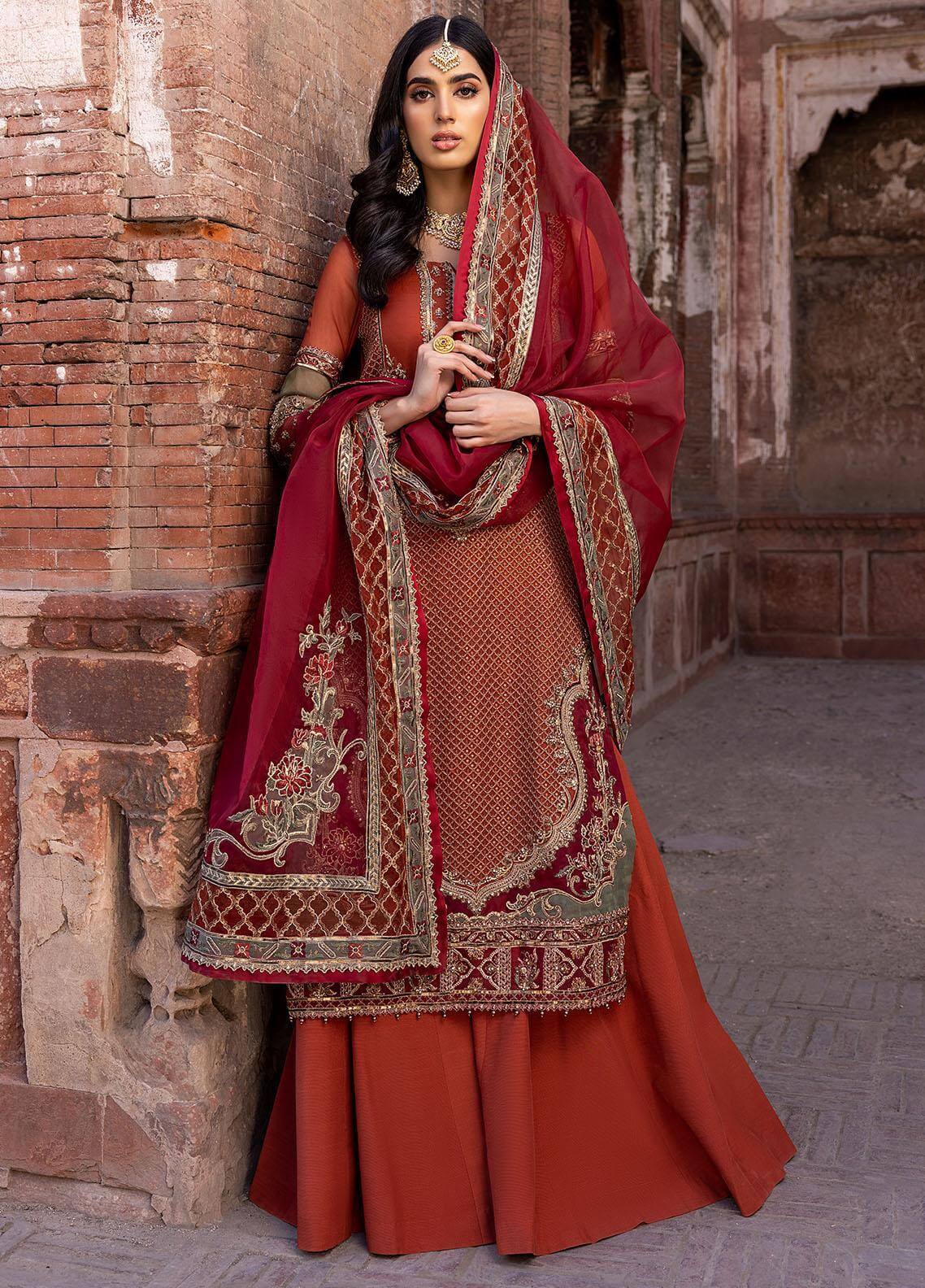 Charizma | Dastan e Jashan 23 | DJW-02 -  Charizma Formal - Original Designer Dress - House of Maryam