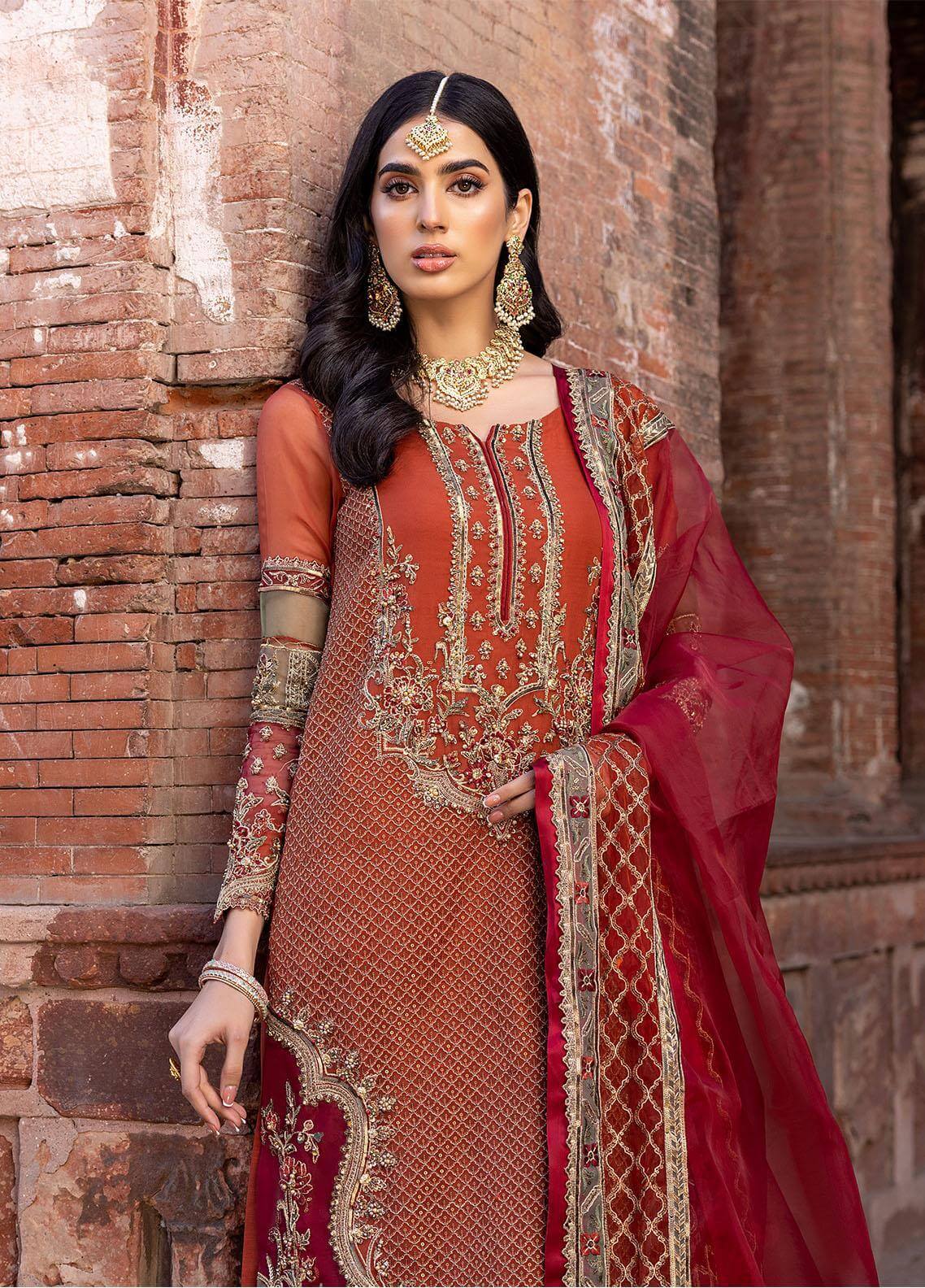 Charizma | Dastan e Jashan 23 | DJW-02 -  Charizma Formal - Original Designer Dress - House of Maryam