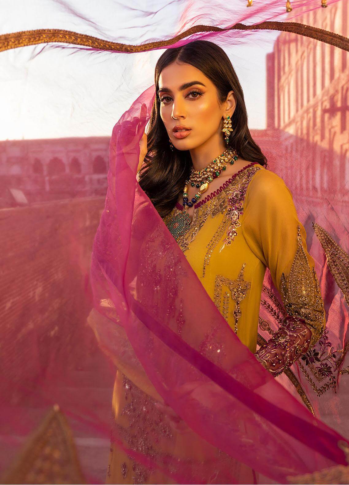 Charizma | Dastan e Jashan 23 | DJW-03 -  Charizma Formal - Original Designer Dress - House of Maryam