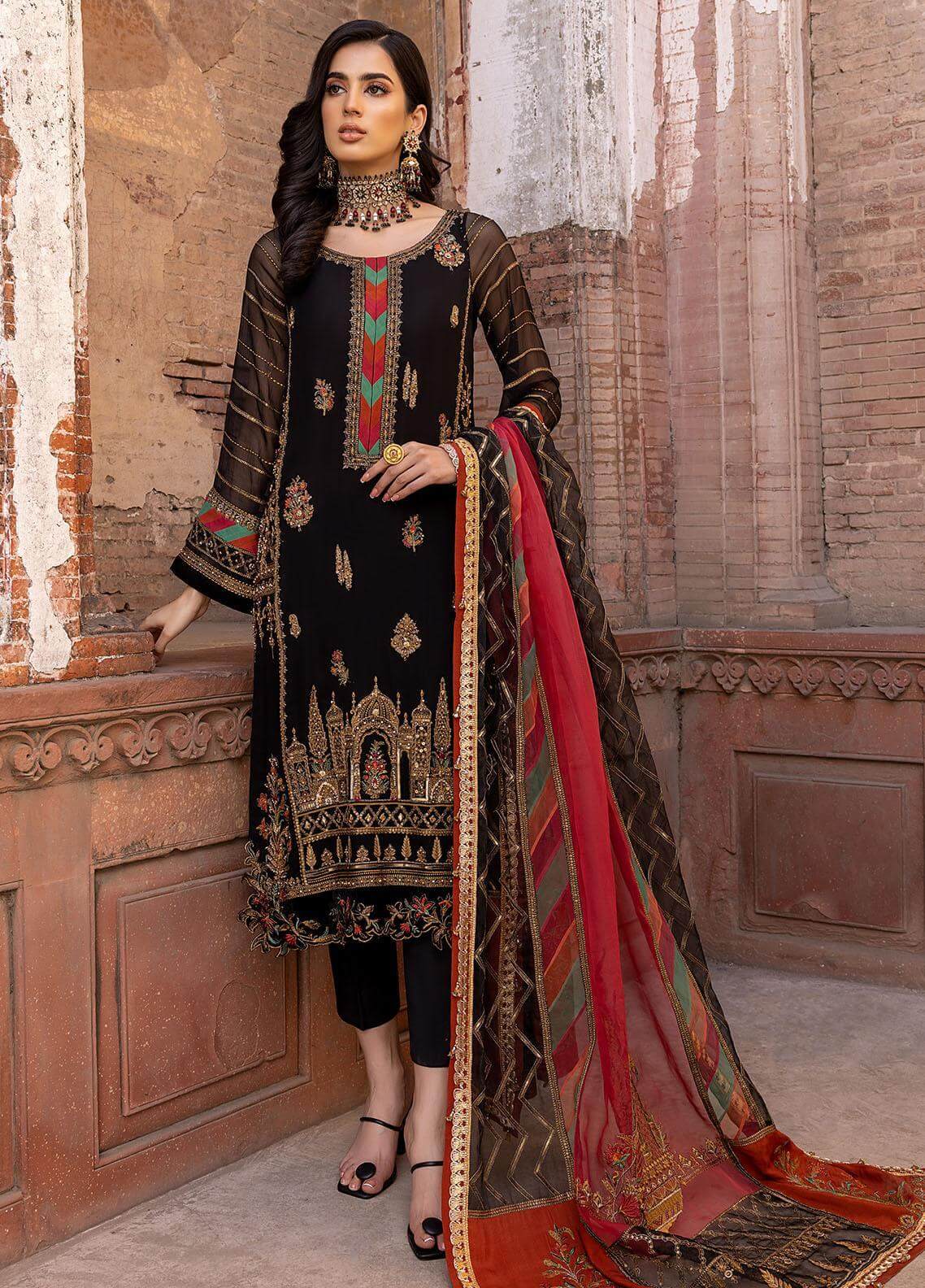 Charizma | Dastan e Jashan 23 | DJW-04 -  Charizma Formal - Original Designer Dress - House of Maryam
