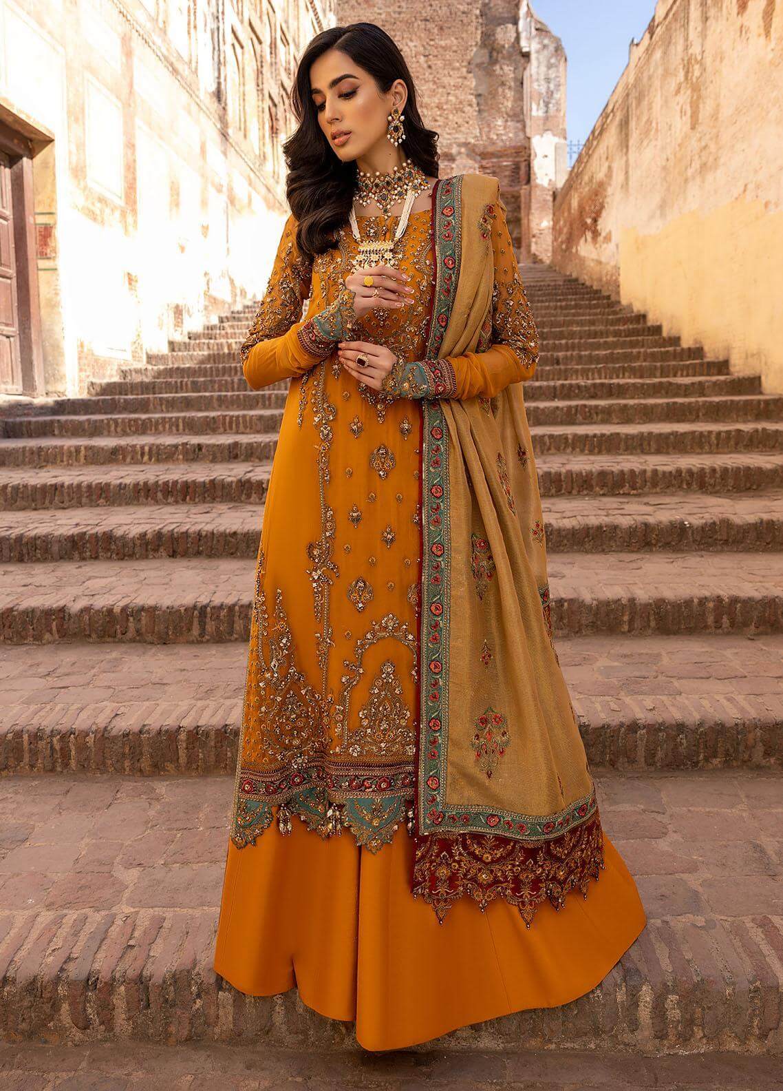 Charizma | Dastan e Jashan 23 | DJW-06 -  Charizma Formal - Original Designer Dress - House of Maryam