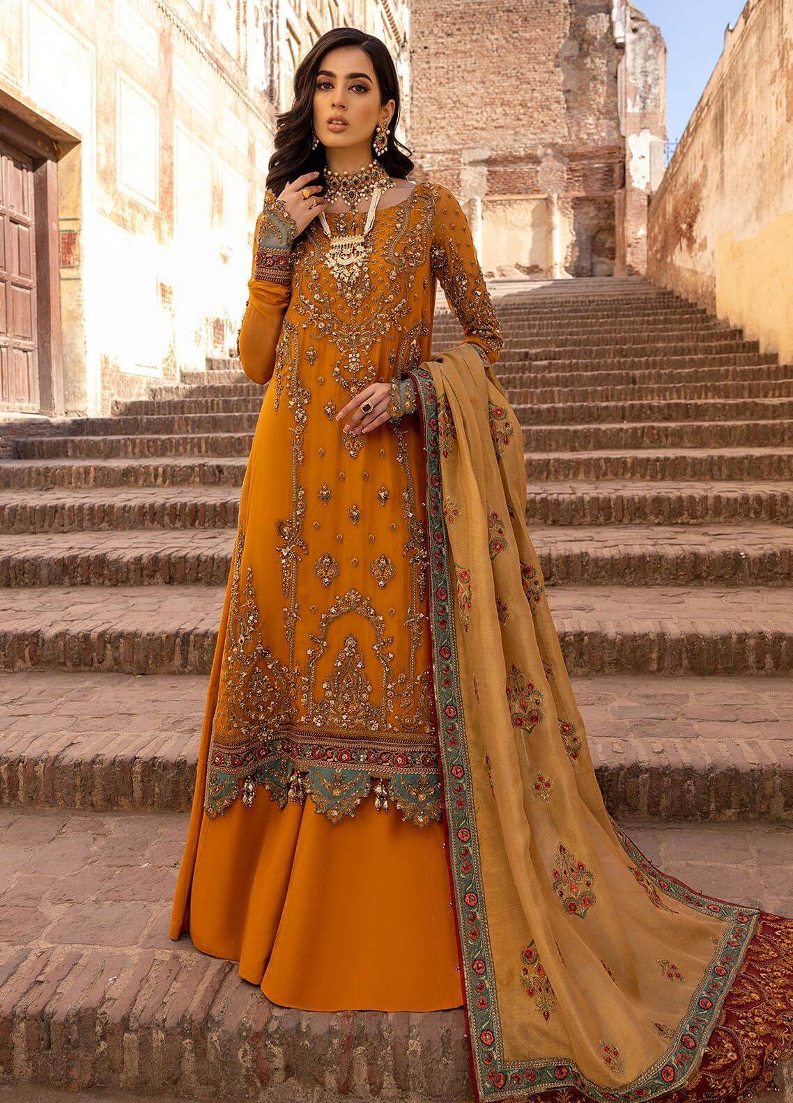 Charizma | Dastan e Jashan 23 | DJW-06 -  Charizma Formal - Original Designer Dress - House of Maryam