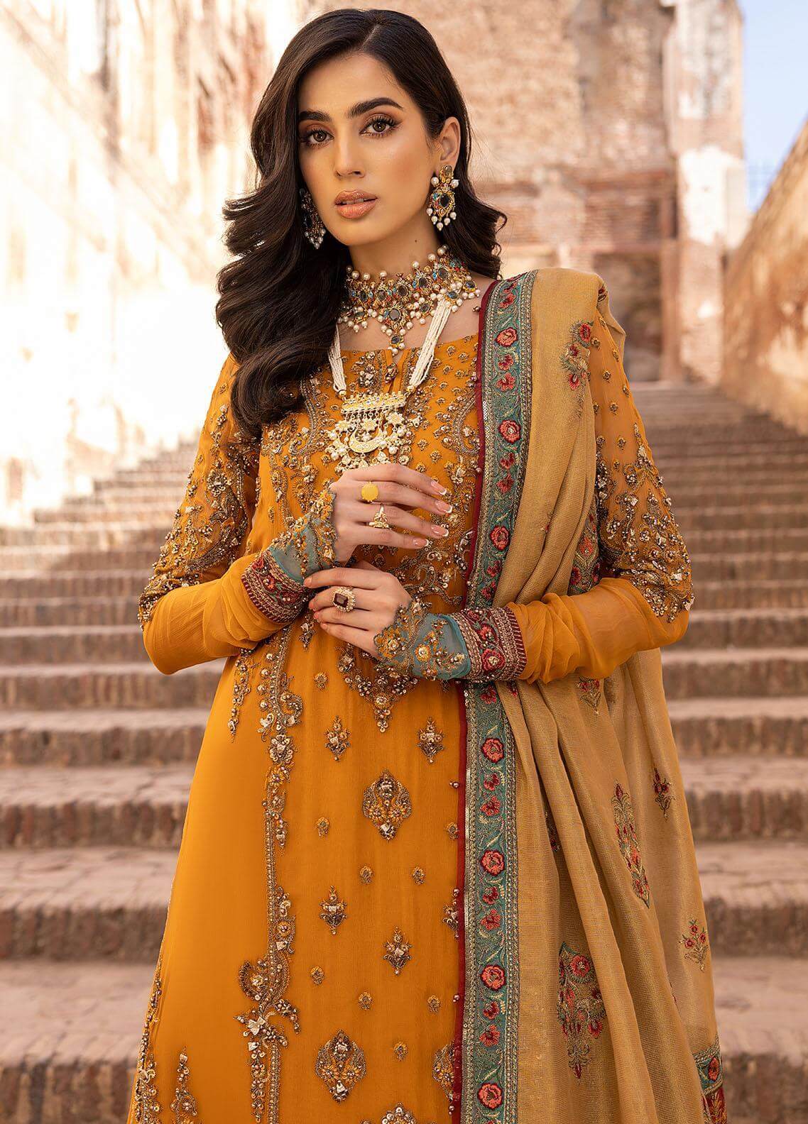 Charizma | Dastan e Jashan 23 | DJW-06 -  Charizma Formal - Original Designer Dress - House of Maryam