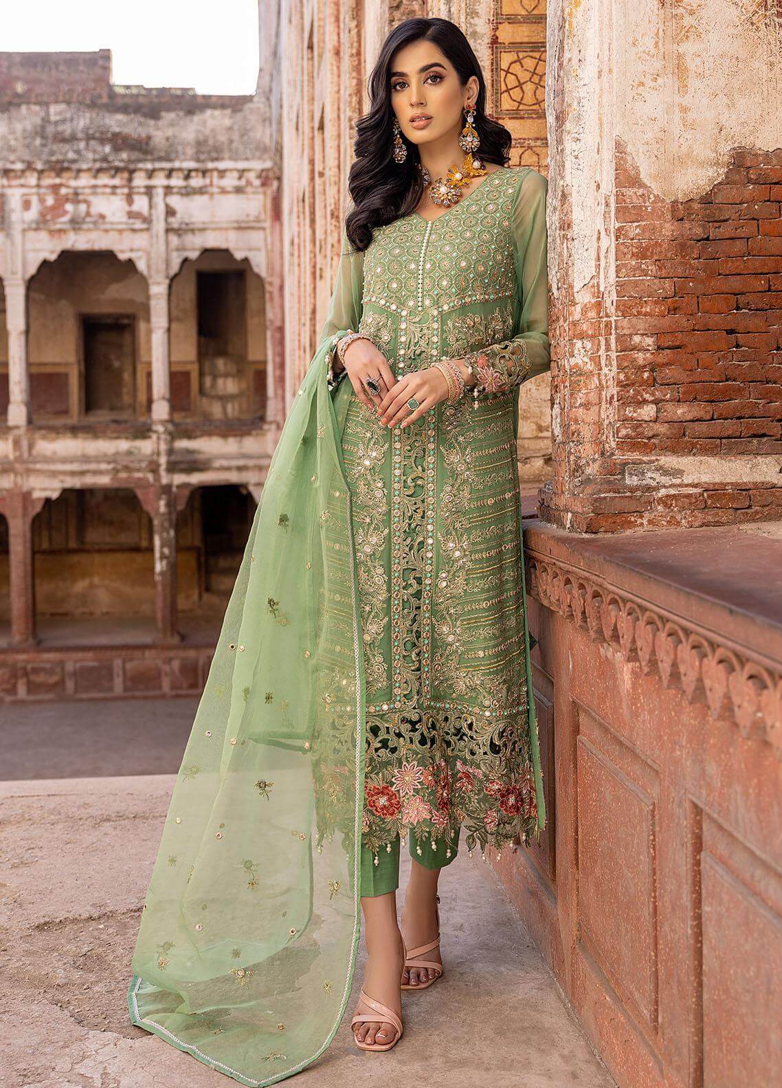 Charizma | Dastan e Jashan 23 | DJW-07 -  Charizma Formal - Original Designer Dress - House of Maryam