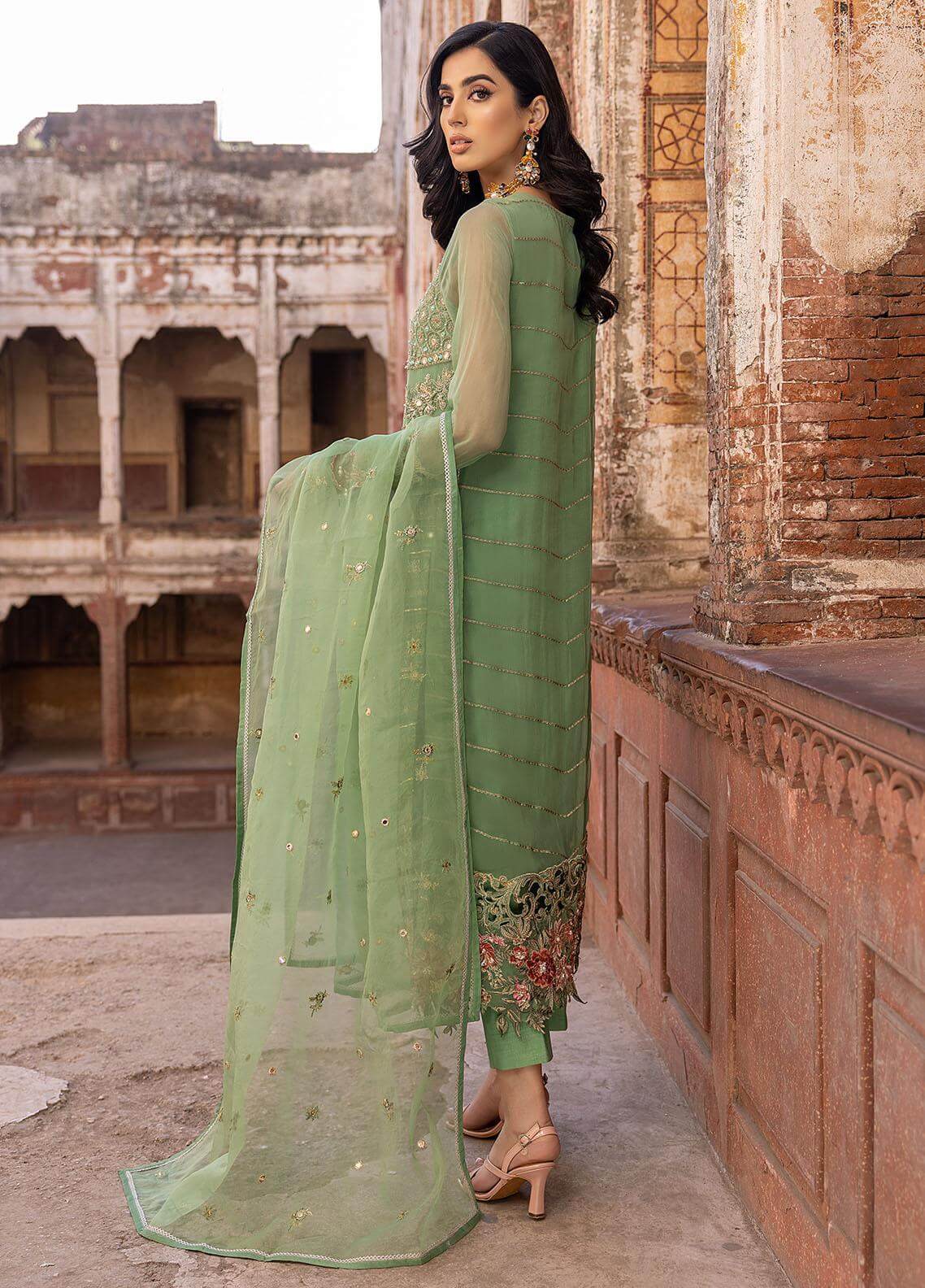 Charizma | Dastan e Jashan 23 | DJW-07 -  Charizma Formal - Original Designer Dress - House of Maryam