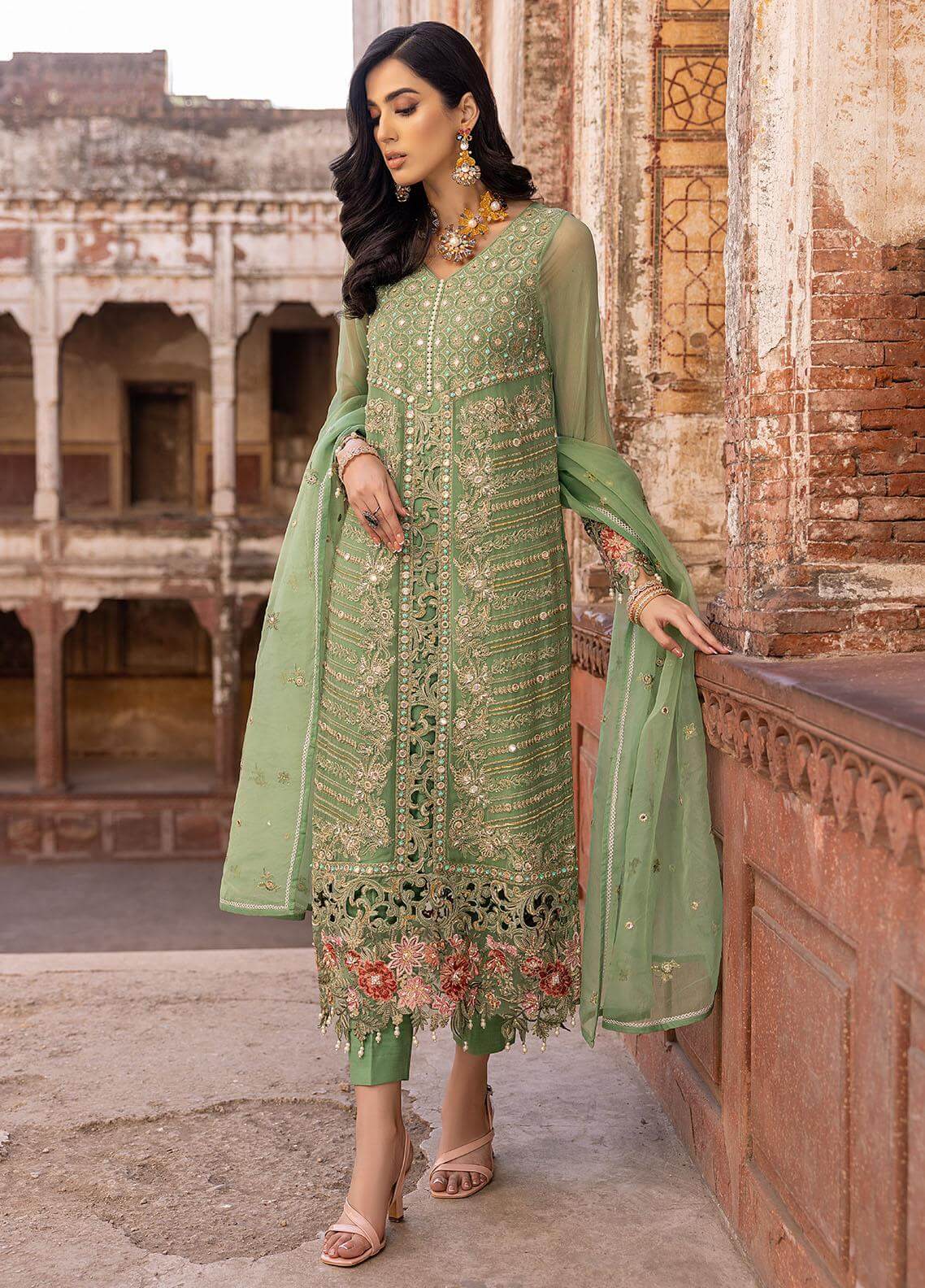 Charizma | Dastan e Jashan 23 | DJW-07 -  Charizma Formal - Original Designer Dress - House of Maryam