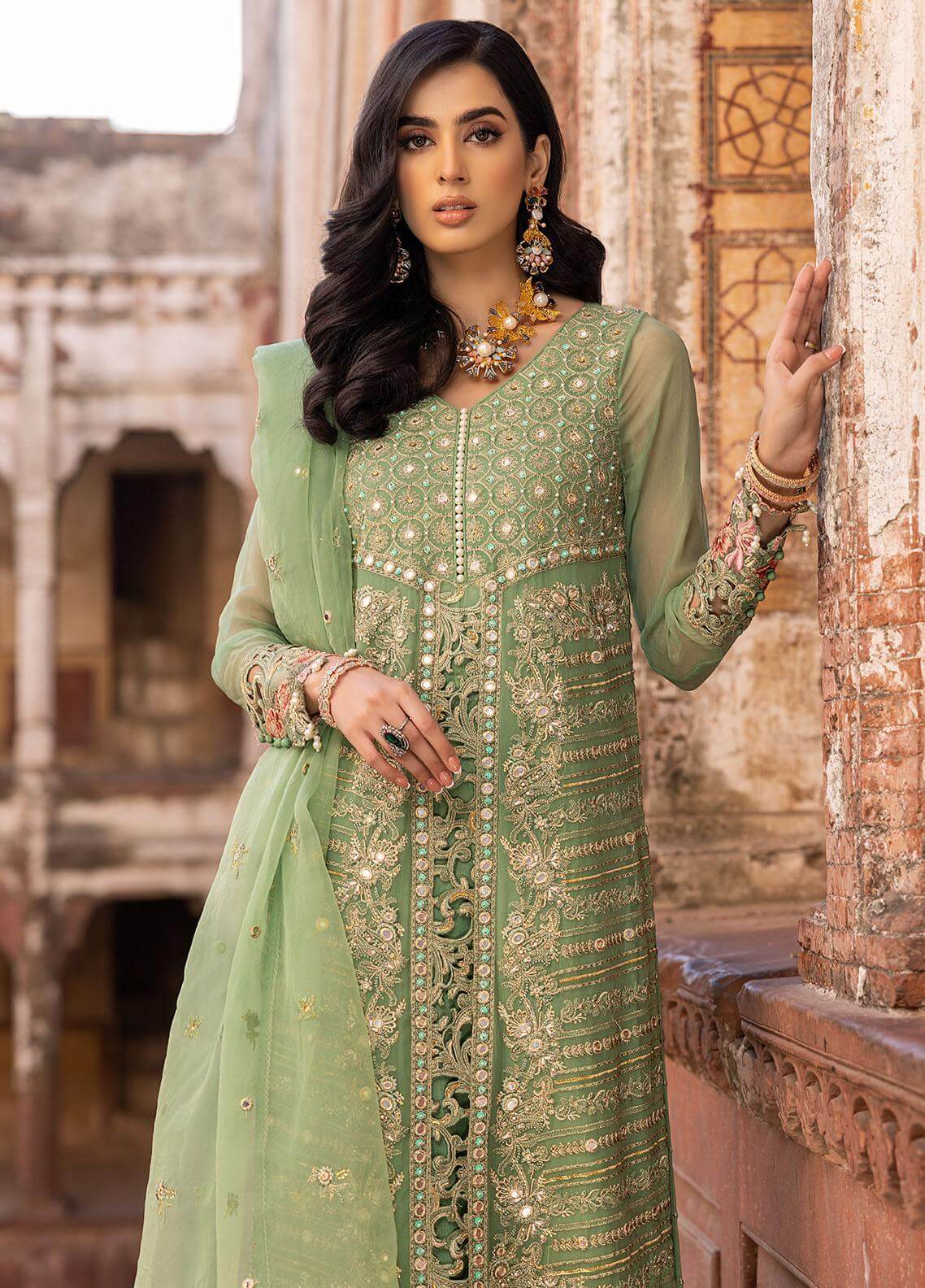 Charizma | Dastan e Jashan 23 | DJW-07 -  Charizma Formal - Original Designer Dress - House of Maryam