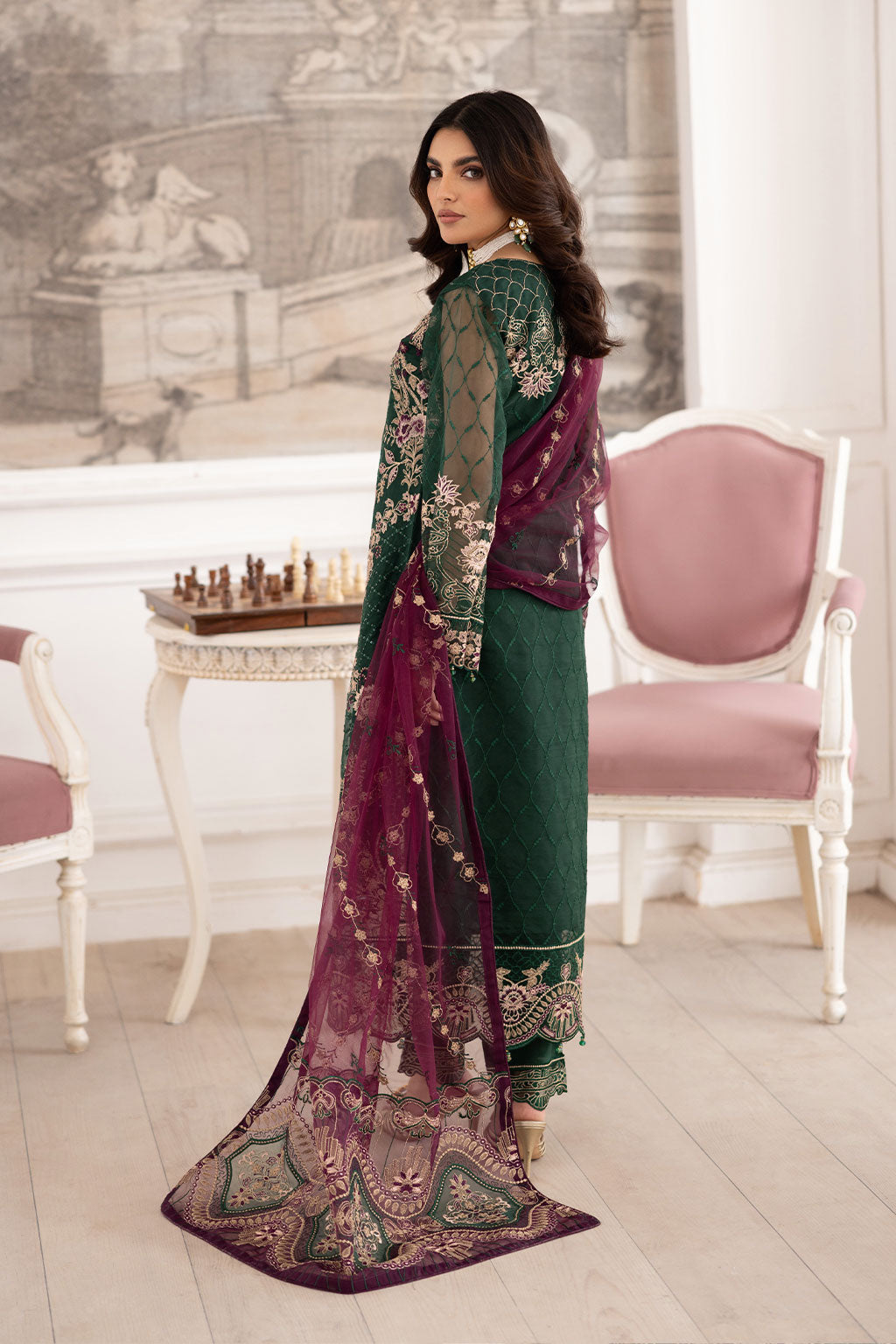 Ramsha | Dastoor Collection | P-208 -  Ramsha Ladies Clothes - Original Designer Dress - House of Maryam