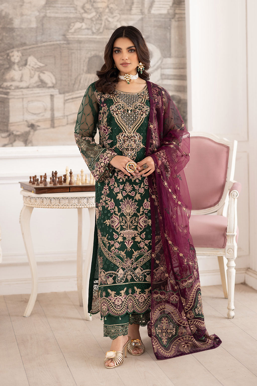 Ramsha | Dastoor Collection | P-208 -  Ramsha Ladies Clothes - Original Designer Dress - House of Maryam
