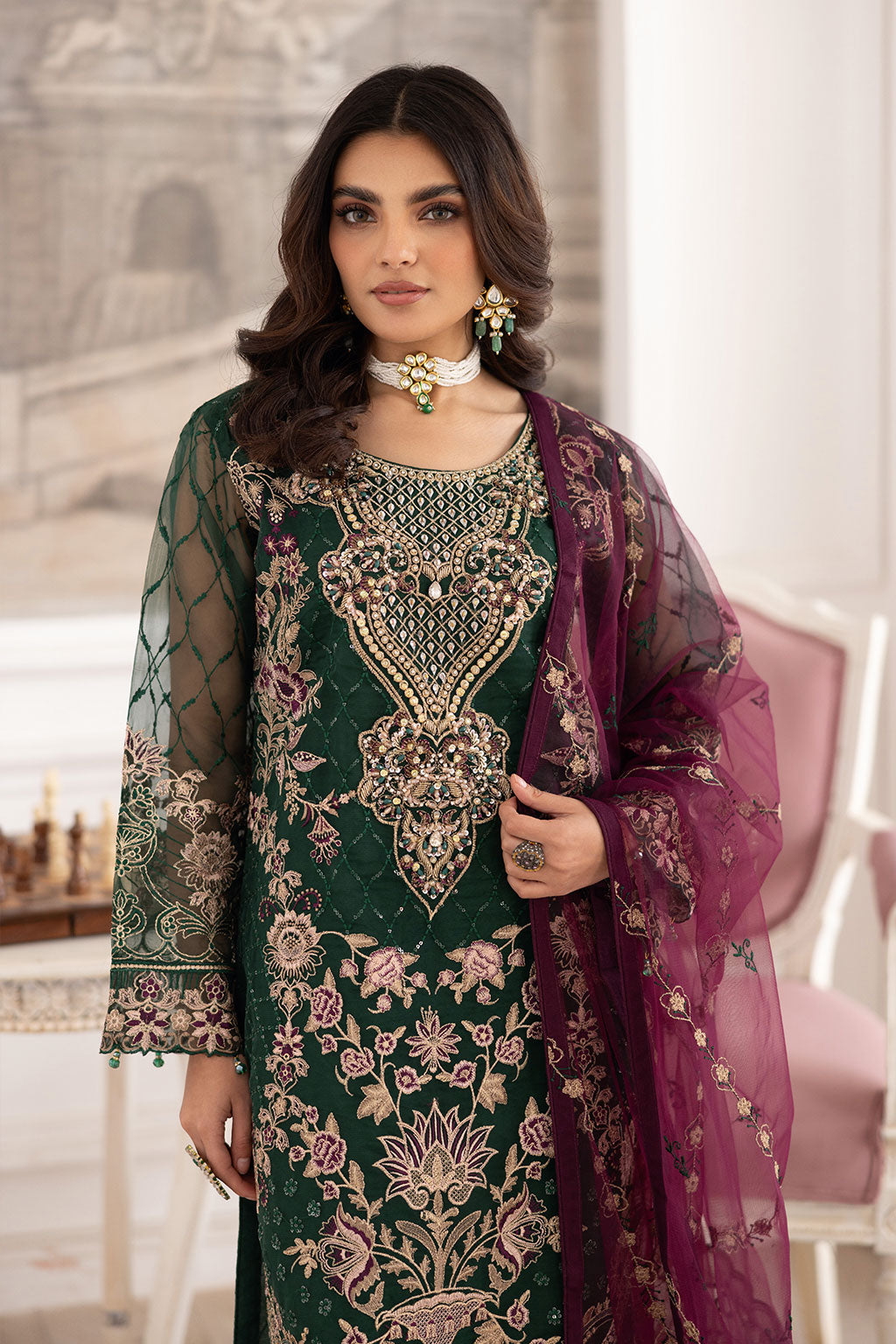 Ramsha | Dastoor Collection | P-208 -  Ramsha Ladies Clothes - Original Designer Dress - House of Maryam