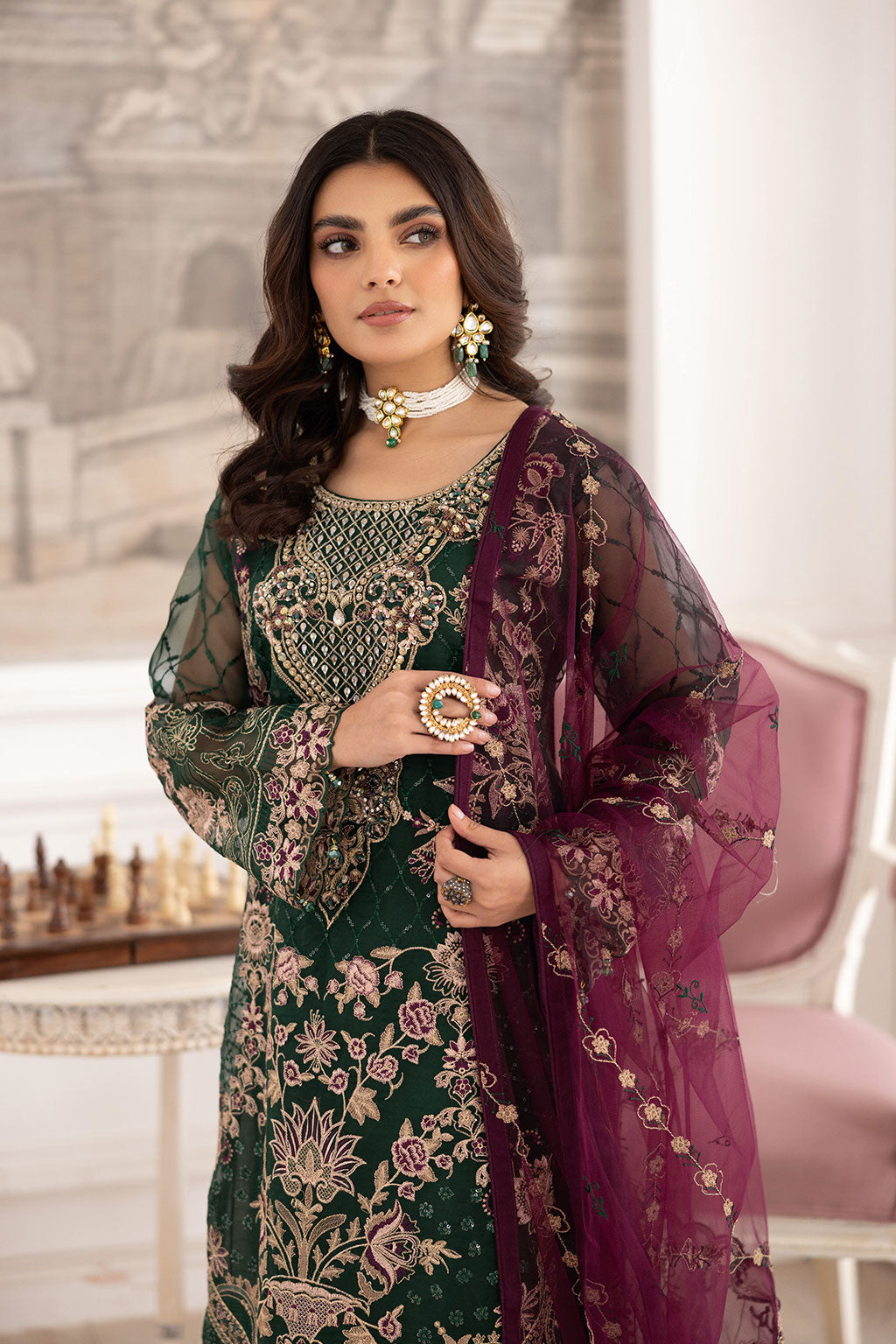 Ramsha | Dastoor Collection | P-208 -  Ramsha Ladies Clothes - Original Designer Dress - House of Maryam