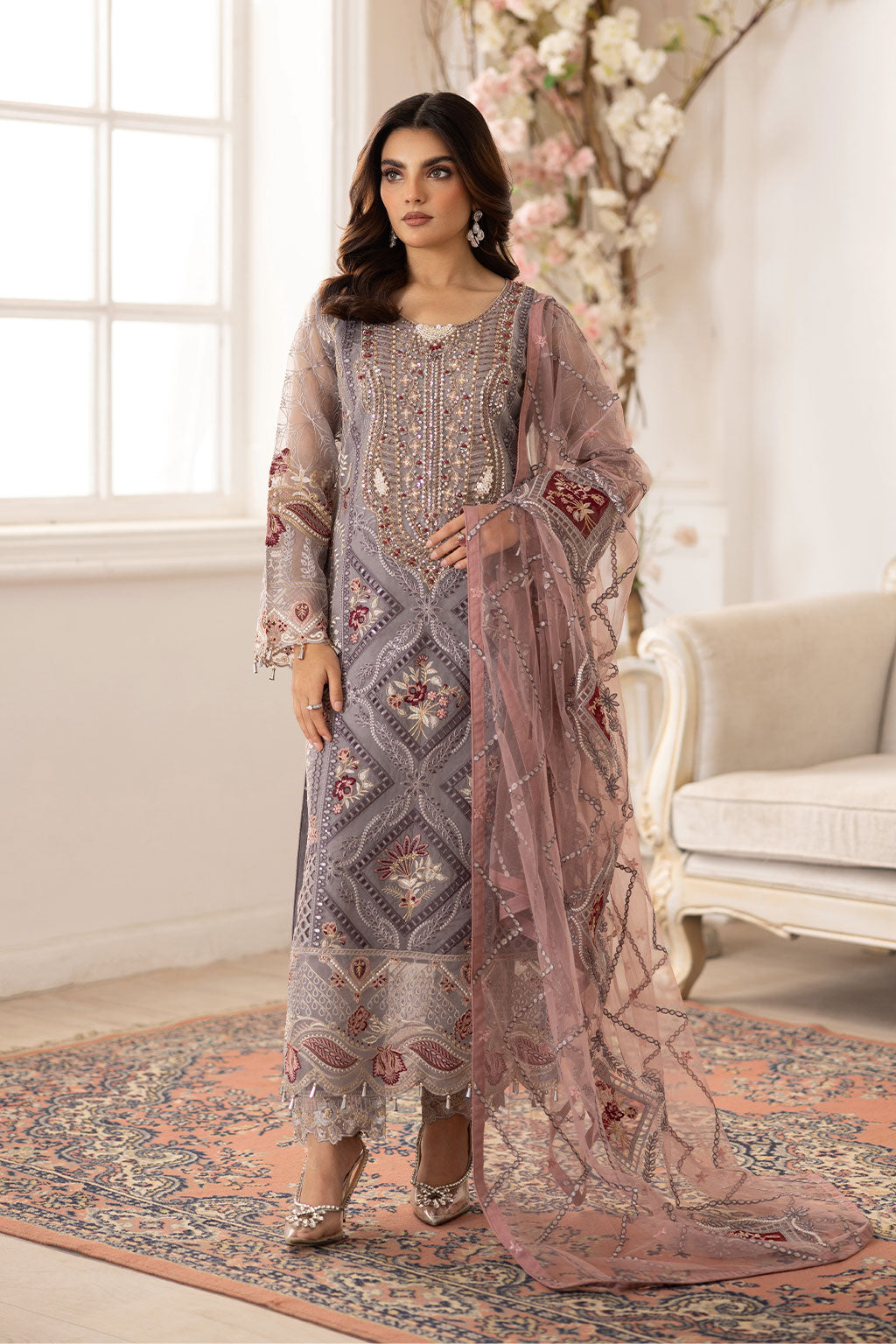 Ramsha | Dastoor Collection | P-205 -  Ramsha Ladies Clothes - Original Designer Dress - House of Maryam