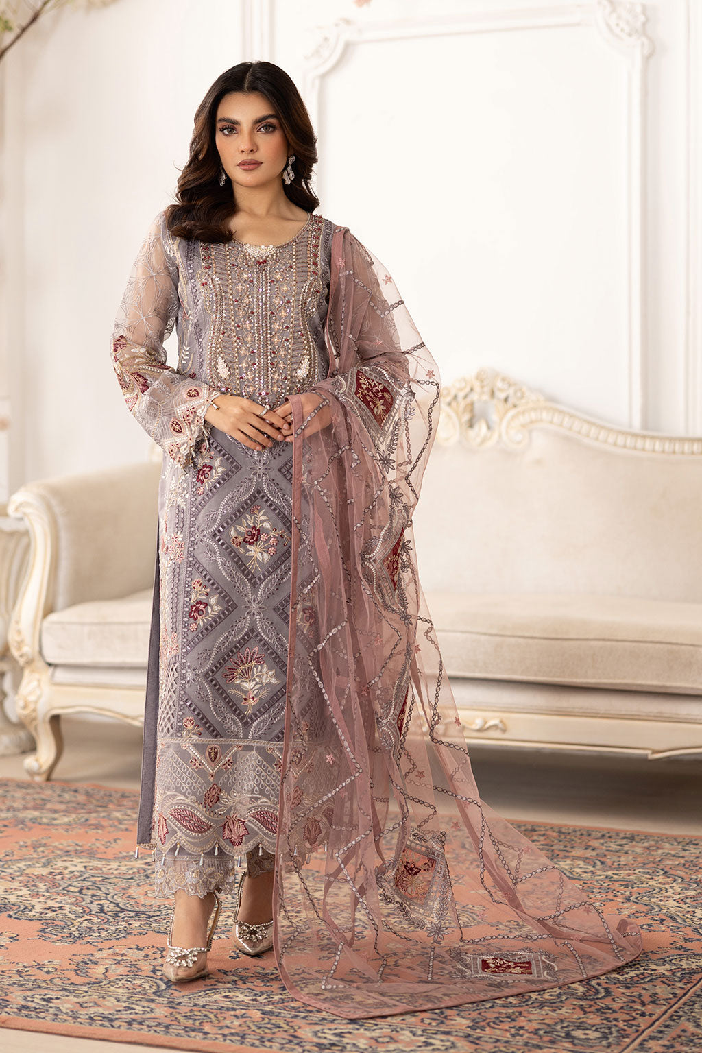 Ramsha | Dastoor Collection | P-205 -  Ramsha Ladies Clothes - Original Designer Dress - House of Maryam