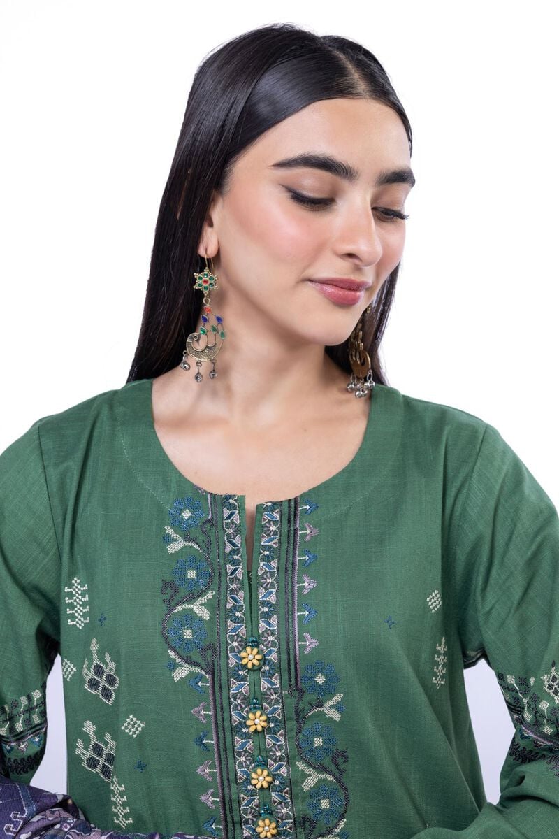 Khaadi | My Winter Mood | DCH02 -  Khaadi Ladies Clothes - Original Designer Dress - House of Maryam