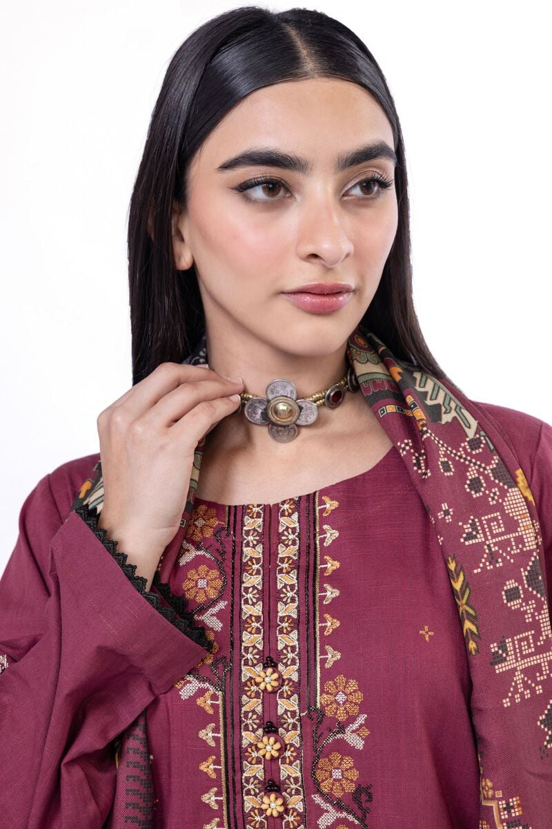 Khaadi | My Winter Mood | DCH02 -  Khaadi Ladies Clothes - Original Designer Dress - House of Maryam