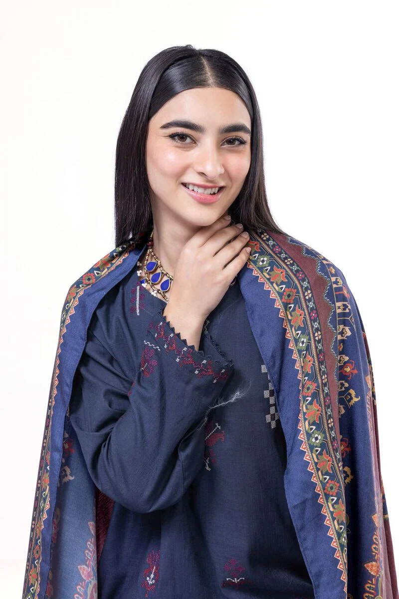 Khaadi | My Winter Mood | DCH07 -  Khaadi Ladies Clothes - Original Designer Dress - House of Maryam