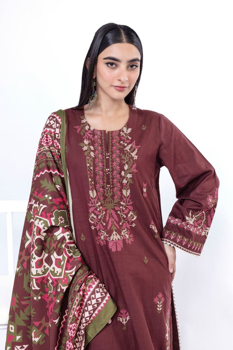 Khaadi | My Winter Mood | DCH08 -  Khaadi Ladies Clothes - Original Designer Dress - House of Maryam