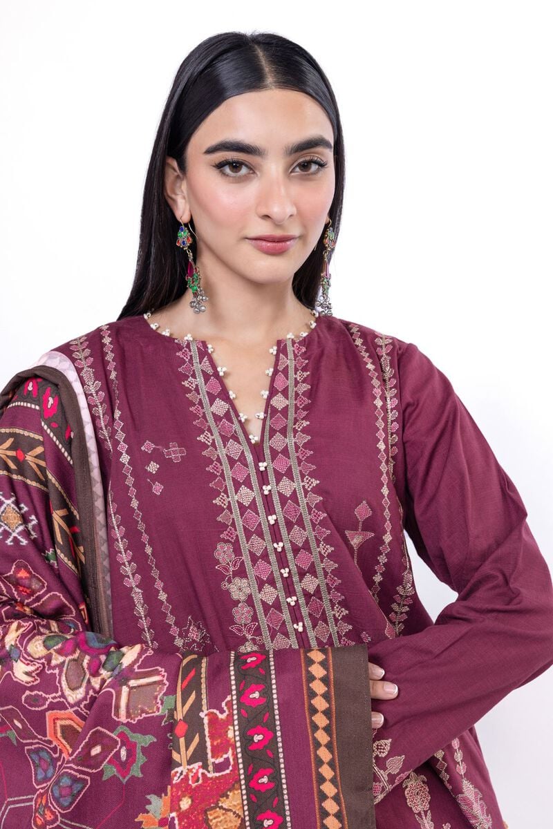Khaadi | My Winter Mood | DCH09 -  Khaadi Ladies Clothes - Original Designer Dress - House of Maryam