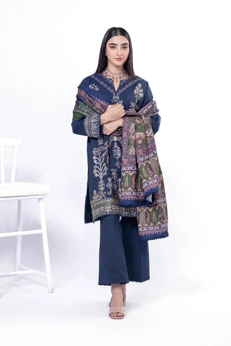 Khaadi | My Winter Mood | DCH11 -  Khaadi Ladies Clothes - Original Designer Dress - House of Maryam