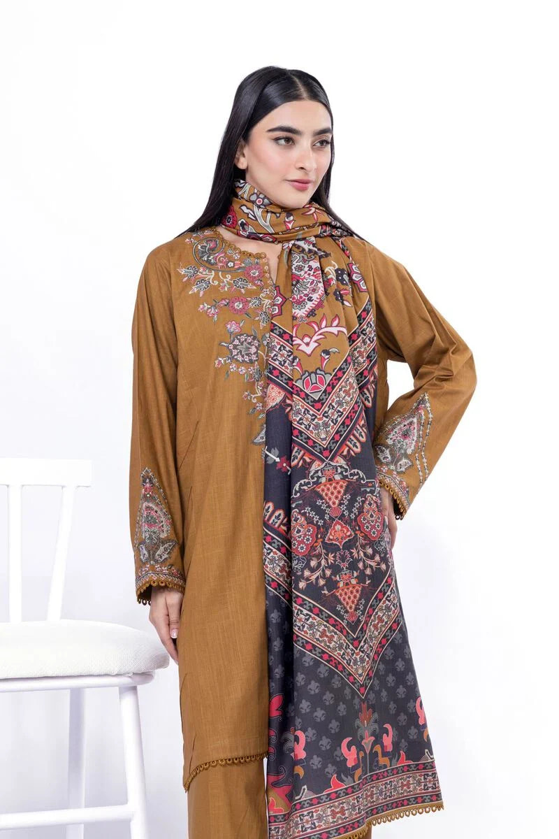 Khaadi | My Winter Mood | DCH12 -  Khaadi Ladies Clothes - Original Designer Dress - House of Maryam