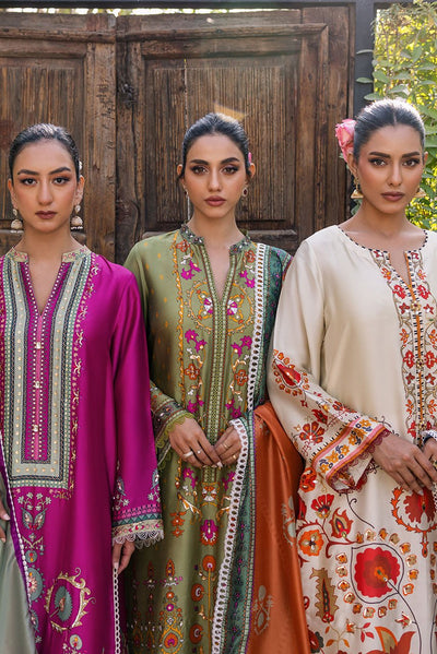 Deepak Perwani | Eid Edit 25 | KUD03-Brand:Deepak Perwani-Type:Ladies Clothes-Off White-Pure Silk-House of Maryam- Buy in UK, USA