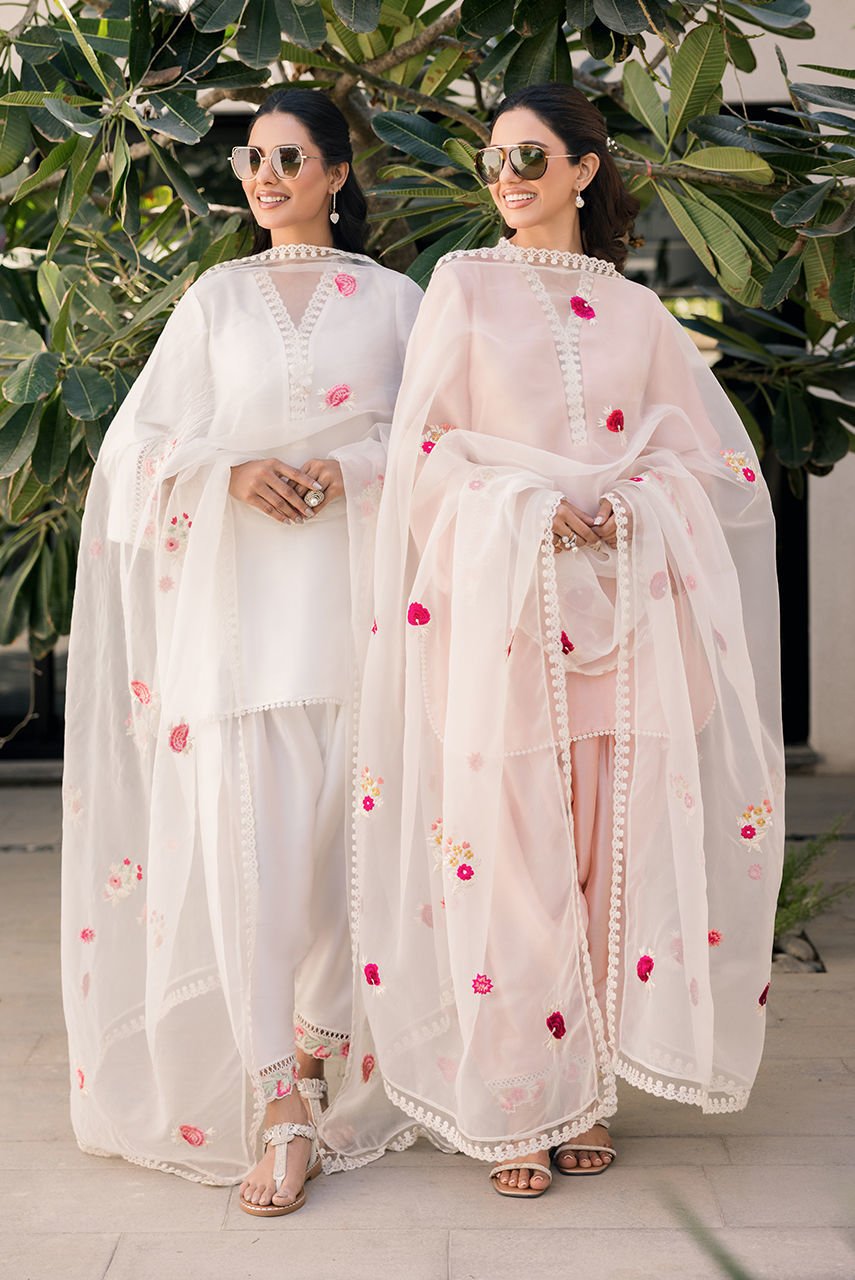 Deepak Perwani | Eid Edit 25 | Kut318-Brand:Deepak Perwani-Type:Ladies Clothes-Pink-Sheesha Silk-House of Maryam- Buy in UK, USA