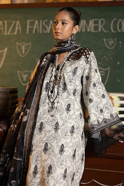 Ittehad | Embroidered Lawn | I-13 -  Ittehad Luxury - Original Designer Dress - House of Maryam