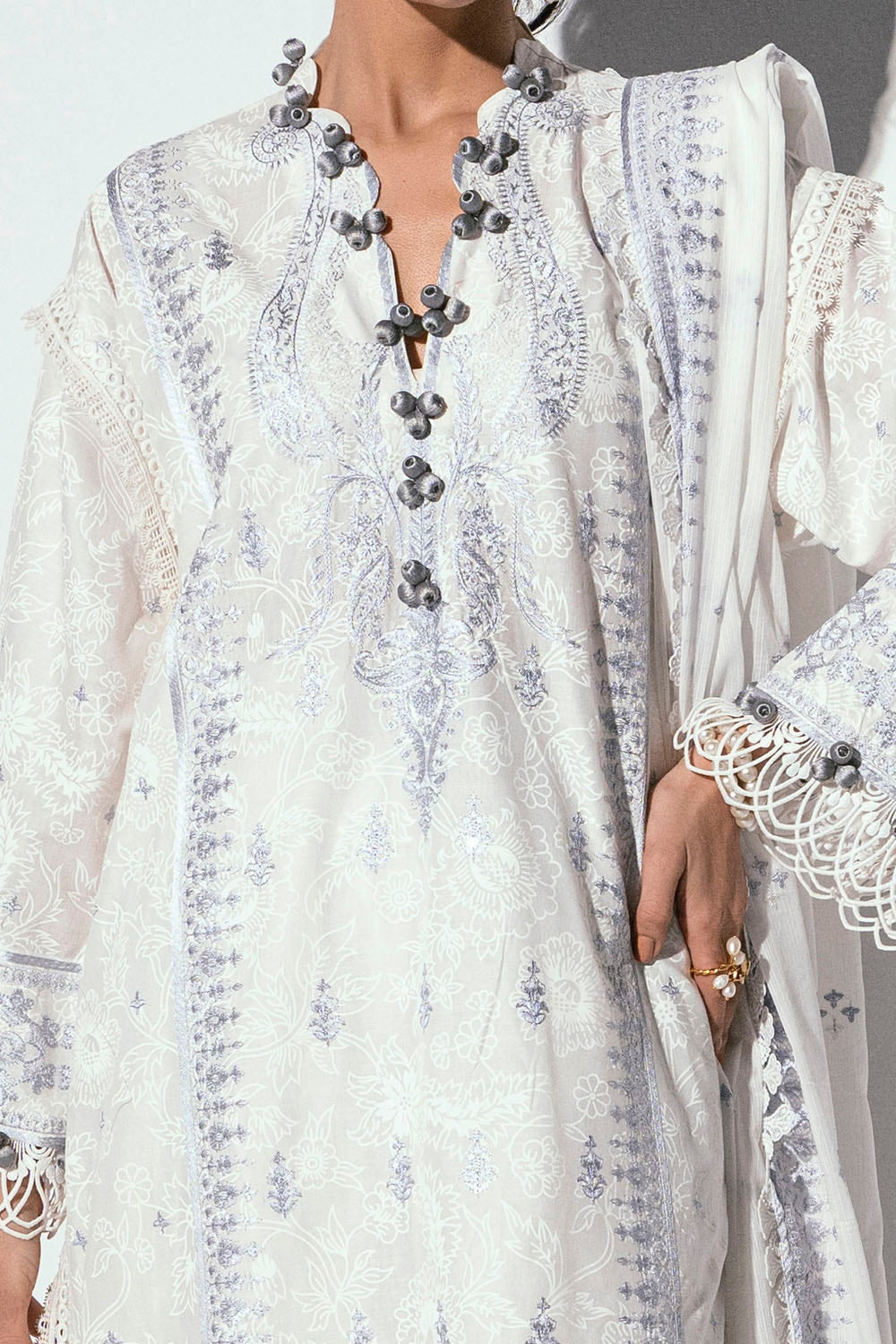 Gul Ahmed | Gul Nilofer 25 | DN-42050 -  Gul Ahmed Ladies Clothes - Original Designer Dress - House of Maryam