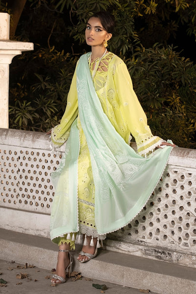 Ittehad | Embroidered Lawn | I-17 -  Ittehad Luxury - Original Designer Dress - House of Maryam