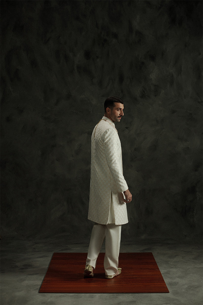 Republic By Omar Farooq | Sherwani Couture | 'Ishan' Sherwani -  Republic by Omar Farooq SHERWANI COUTURE - Original Designer Dress - House of Maryam