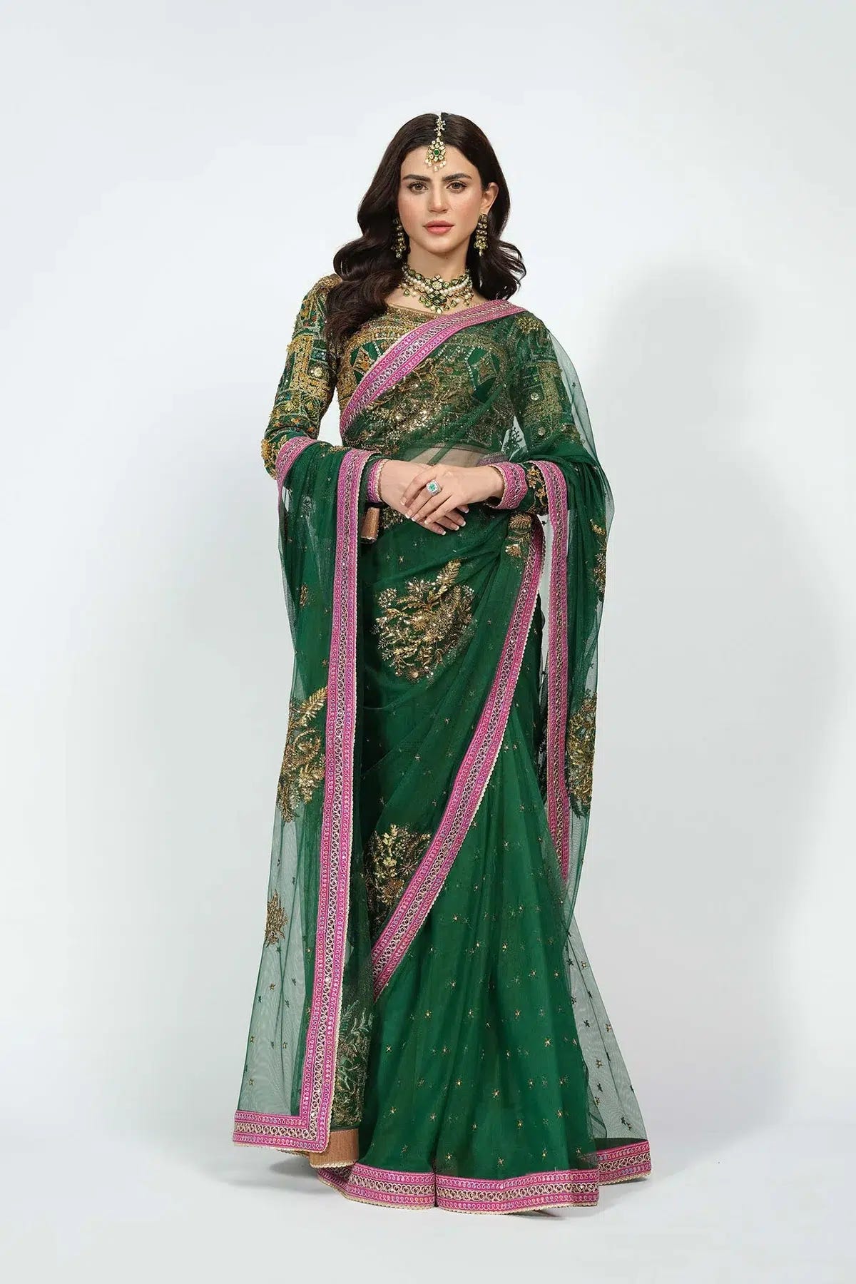 Fahad Hussayn | National Sport Casbah | Dholak -  Fahad Hussayn Bridal - Original Designer Dress - House of Maryam