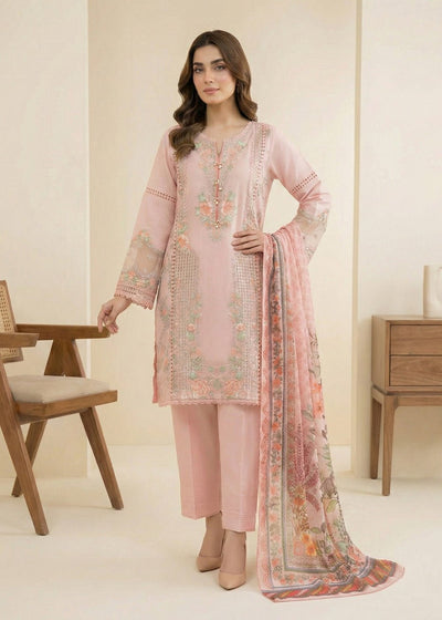 Diara Couture | Eid Lawn 26 |EID. SERAQ - LP-05-Brand:Diara Couture-Type:Ladies Clothes-Pink-Lawn-House of Maryam- Buy in UK, USA