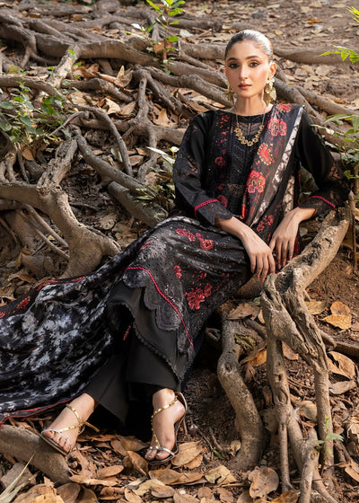 Diara Couture | Eid Lawn 26 | KAYA-Brand:Diara Couture-Type:Ladies Clothes-Black-Lawn-House of Maryam- Buy in UK, USA