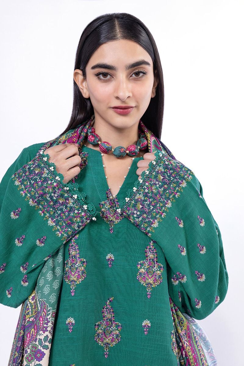 Khaadi | My Winter Mood | DK14P -  Khaadi Ladies Clothes - Original Designer Dress - House of Maryam