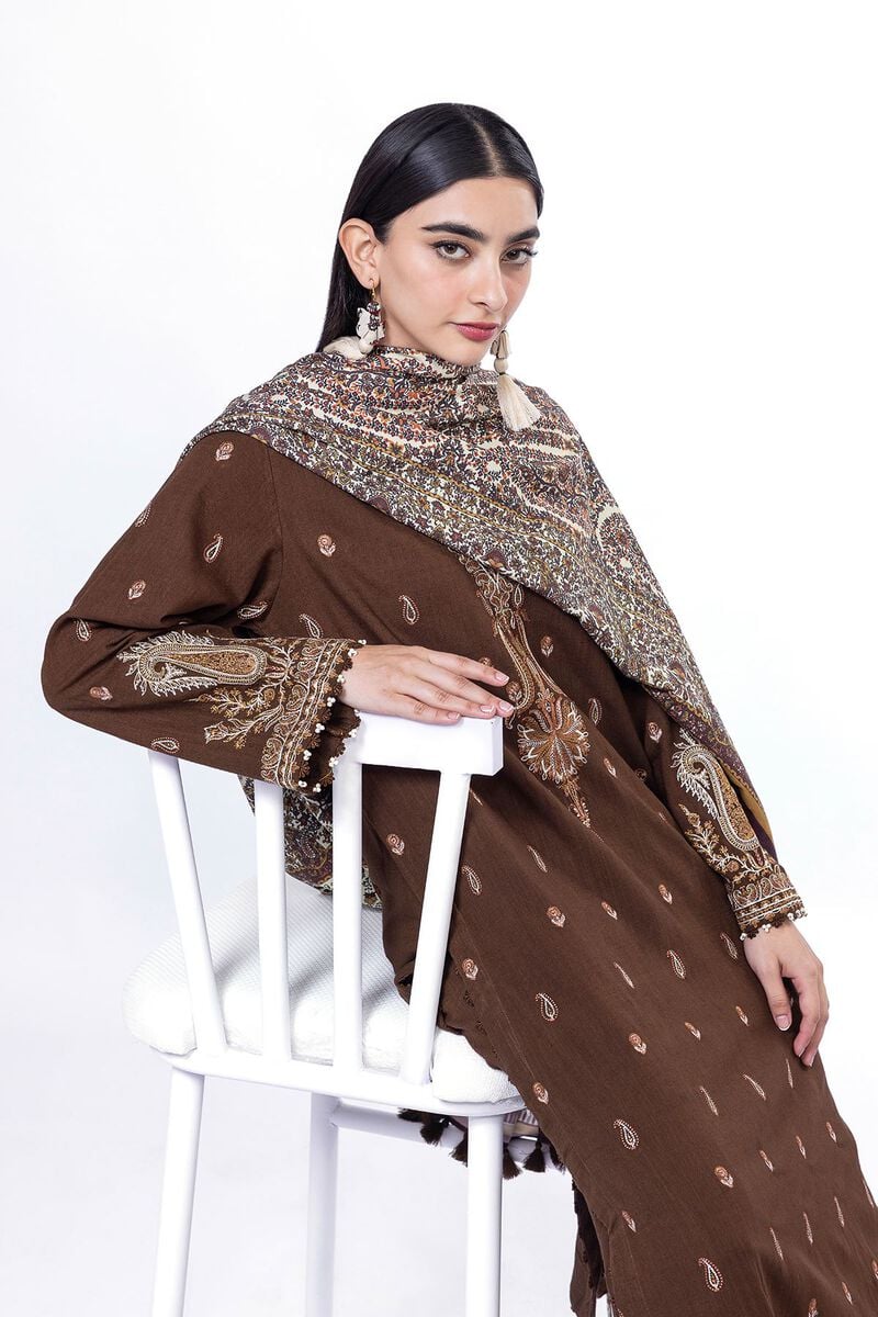 Khaadi | My Winter Mood | DK24 -  Khaadi Ladies Clothes - Original Designer Dress - House of Maryam