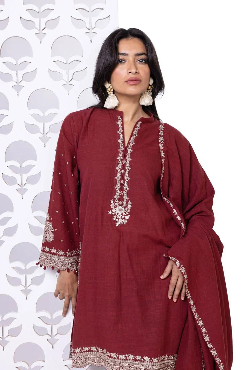Khaadi | My Winter Mood | DKN02 -  Khaadi Ladies Clothes - Original Designer Dress - House of Maryam