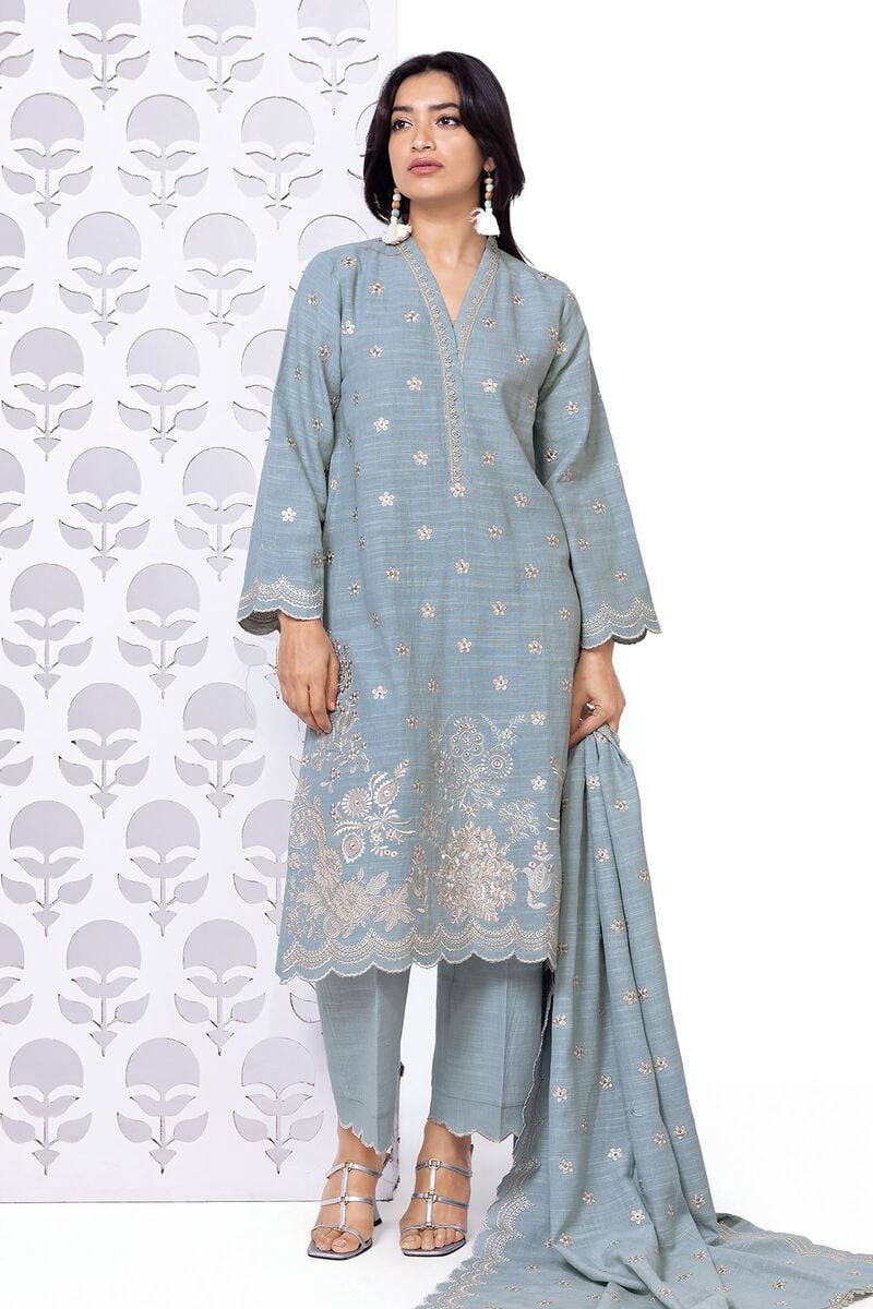 Khaadi | My Winter Mood | DKN03 -  Khaadi Ladies Clothes - Original Designer Dress - House of Maryam