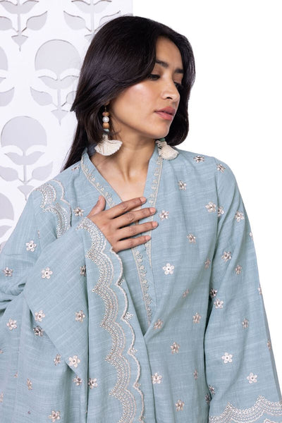 Khaadi | My Winter Mood | DKN03 -  Khaadi Ladies Clothes - Original Designer Dress - House of Maryam