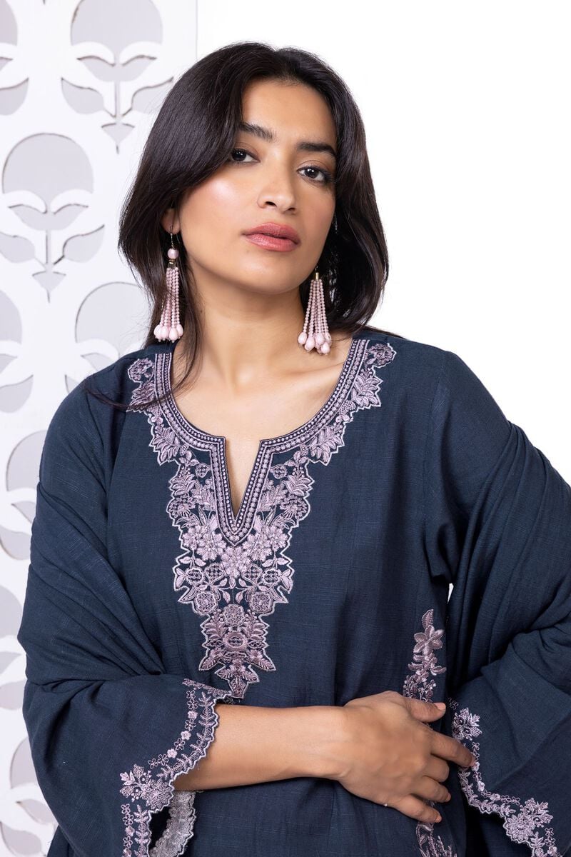 Khaadi | My Winter Mood | DKN07 -  Khaadi Ladies Clothes - Original Designer Dress - House of Maryam