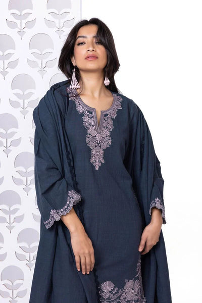 Khaadi | My Winter Mood | DKN07 -  Khaadi Ladies Clothes - Original Designer Dress - House of Maryam