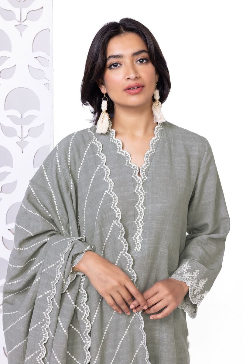 Khaadi | My Winter Mood | DKN15 -  Khaadi Ladies Clothes - Original Designer Dress - House of Maryam
