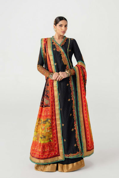 Fahad Hussayn | Jalsa Ghar | Dochalla -  Fahad Hussayn Ladies Clothes - Original Designer Dress - House of Maryam