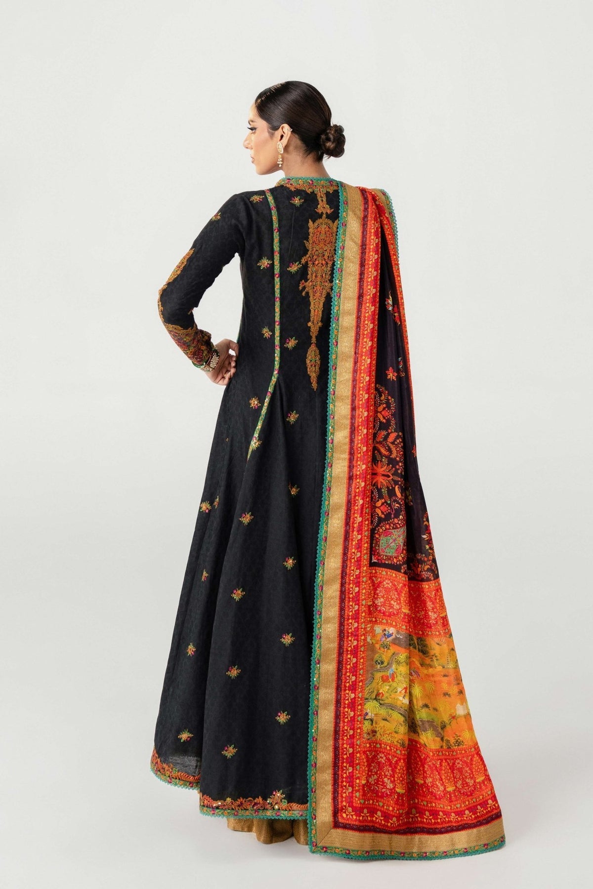 Fahad Hussayn | Jalsa Ghar | Dochalla -  Fahad Hussayn Ladies Clothes - Original Designer Dress - House of Maryam