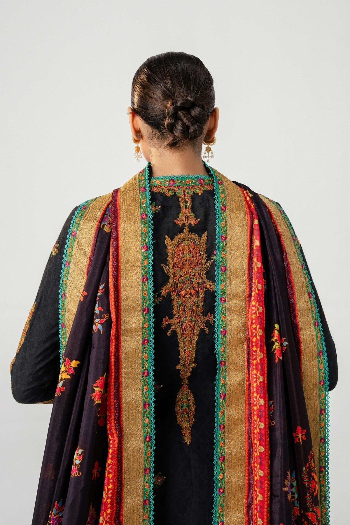 Fahad Hussayn | Jalsa Ghar | Dochalla -  Fahad Hussayn Ladies Clothes - Original Designer Dress - House of Maryam