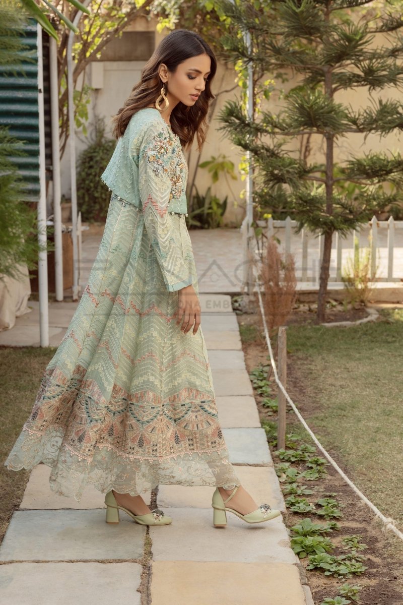 Panache | Pret | Dusty Affair -  Panache By Mona  - Original Designer Dress - House of Maryam
