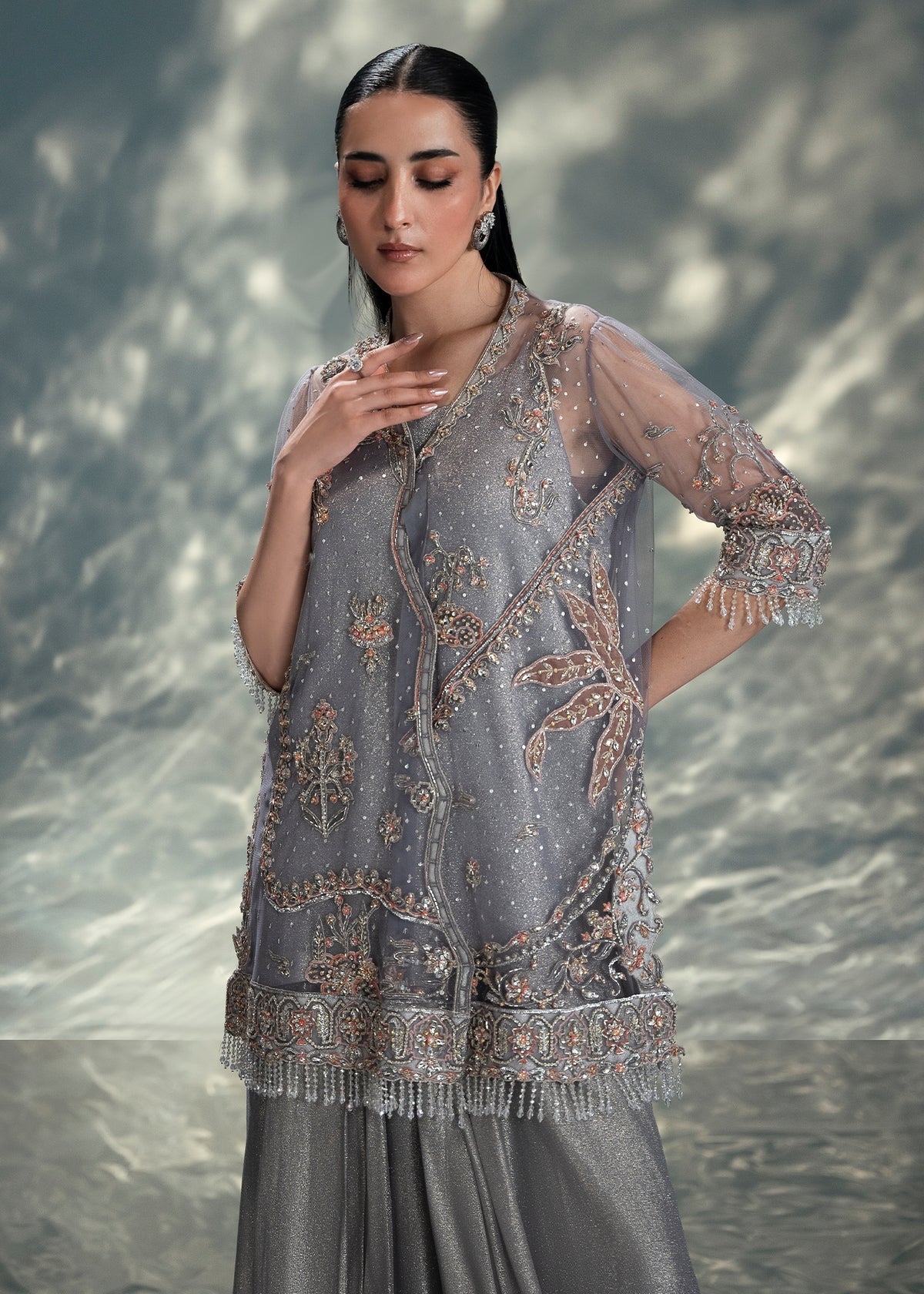 Jeem | Celestial Luxe Formals | DUSTY GREY, image 5