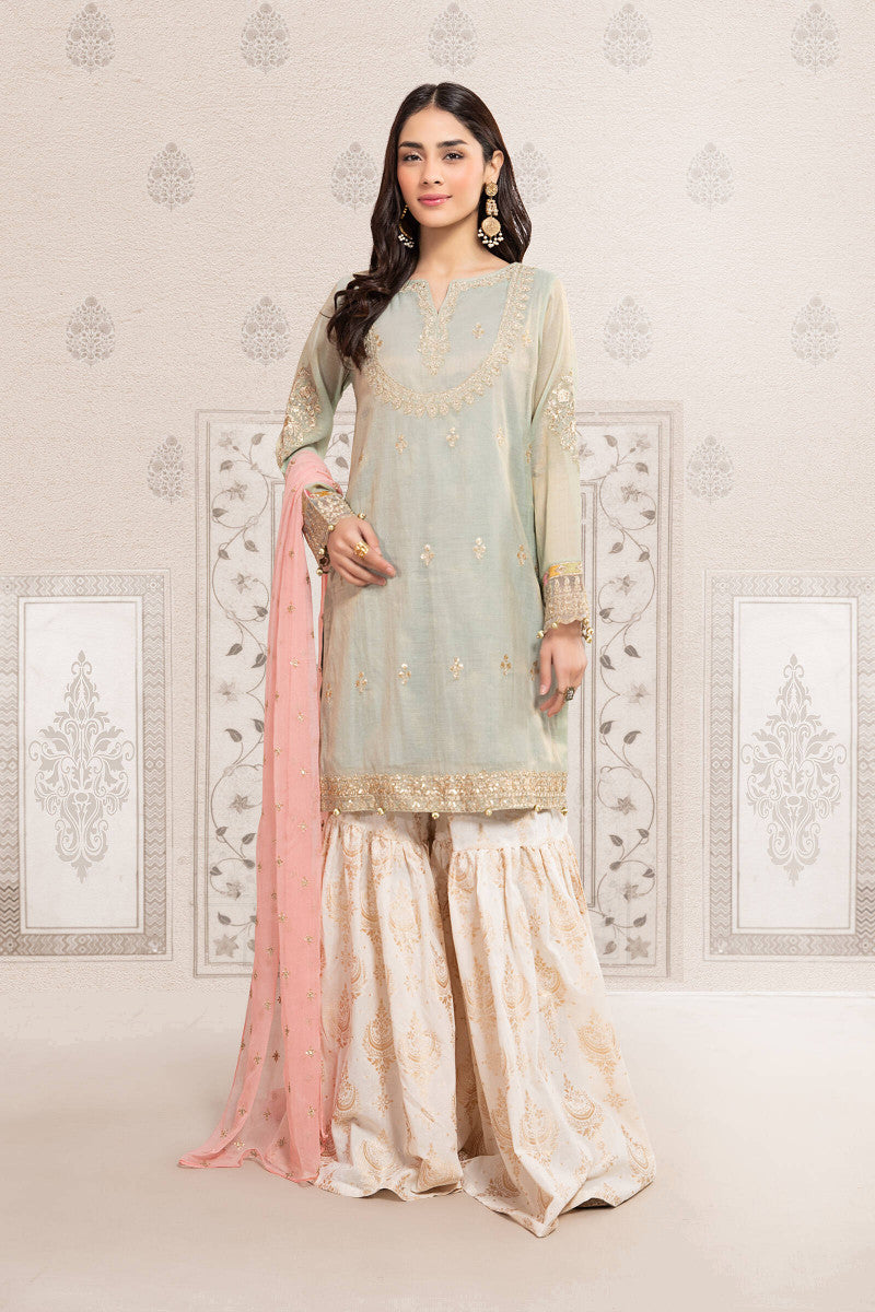 Maira B | Ready to Wear | DW-EF22-06R1 -  Maria B Luxury Pret -  House of Maryam