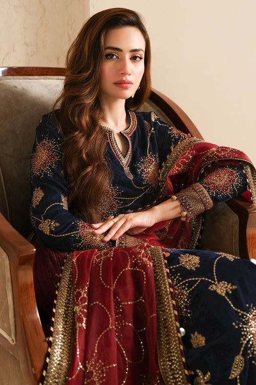 Jazmin | Velvet Edit 24 | VF-2040 -  Jazmin Ladies Clothes - Original Designer Dress - House of Maryam