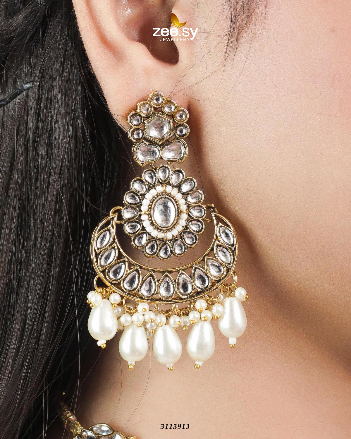 Hoor Bridal Set -  Zeesy Necklace Sets - Original Designer Dress - House of Maryam