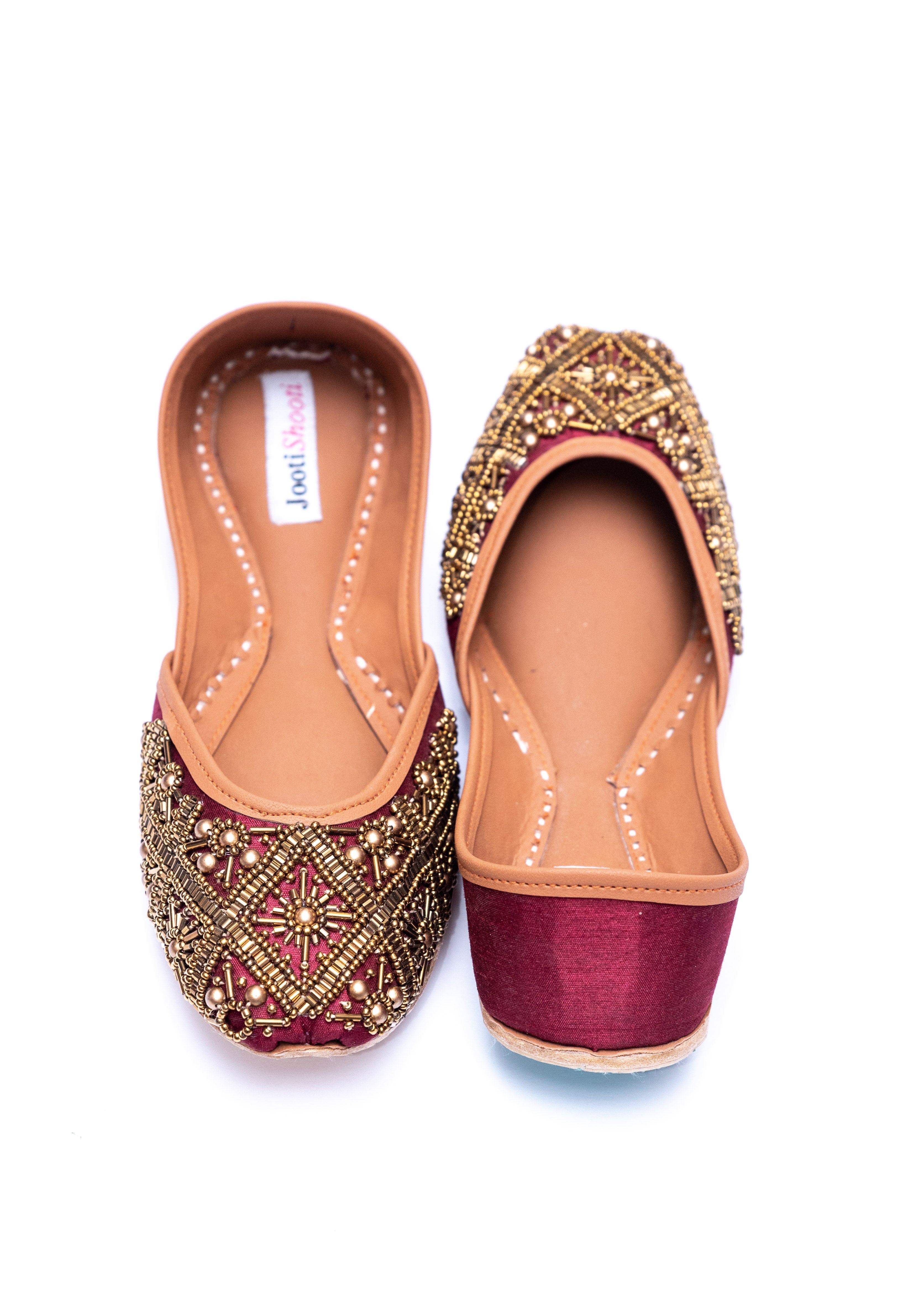 Egyptian Gold in Maroon by House of Maryam - House of Maryam